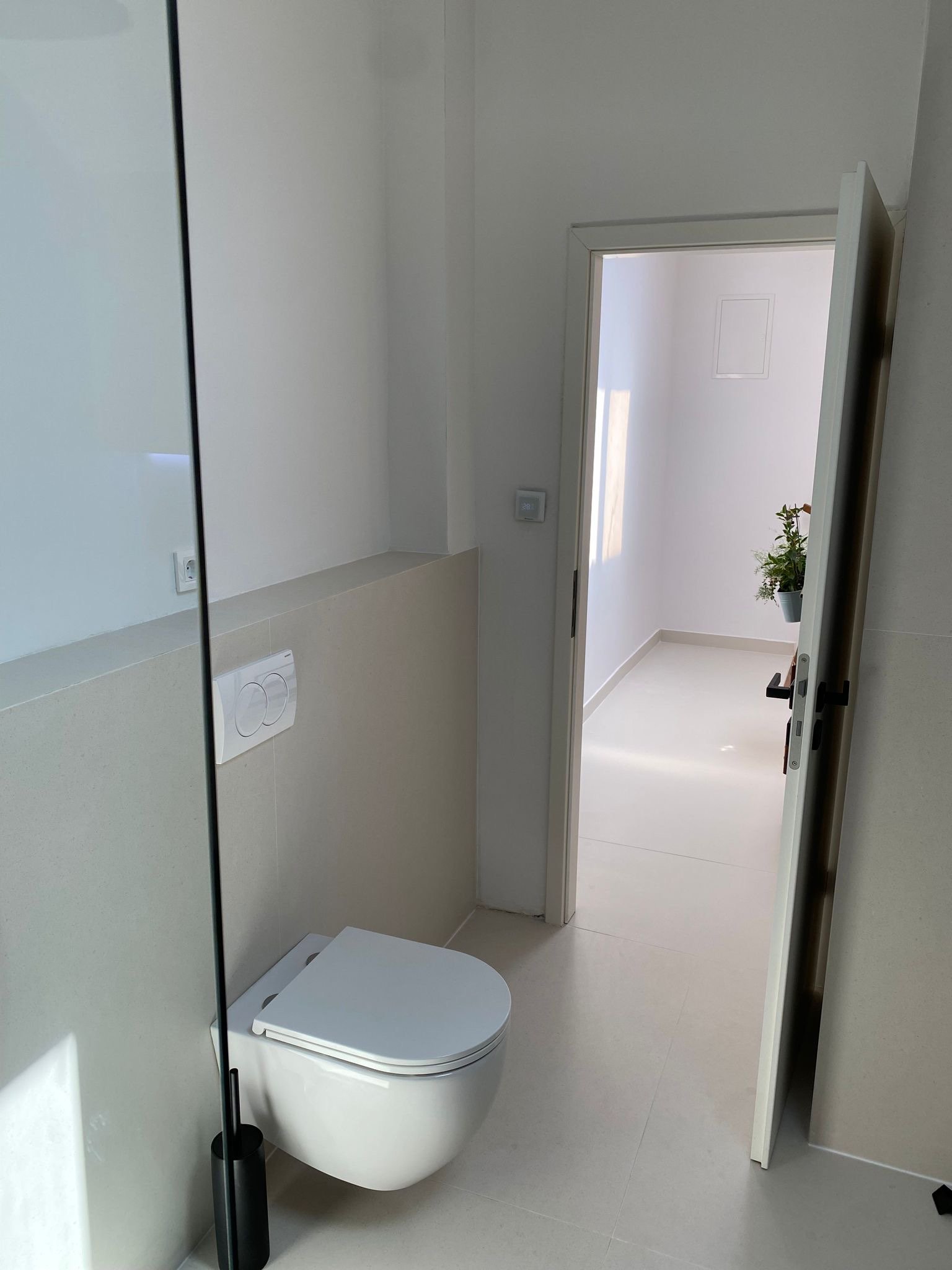 Rent in Zadar - Penthouse apartment - bathroom entrance